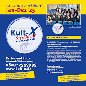Kult-X Flyer 2025