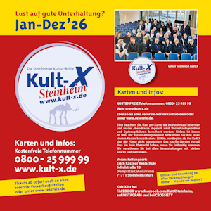 Kult-X Flyer 2025